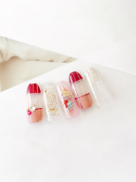 秋ネイル　冬ネイル　春ネイル　夏ネイル　フットネイル　大人ネイル　パラジェル　ネイルデザイン　守口